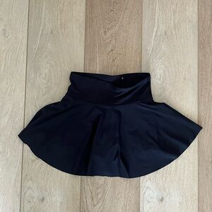 Girls Black skirt with built in shorts (skort)